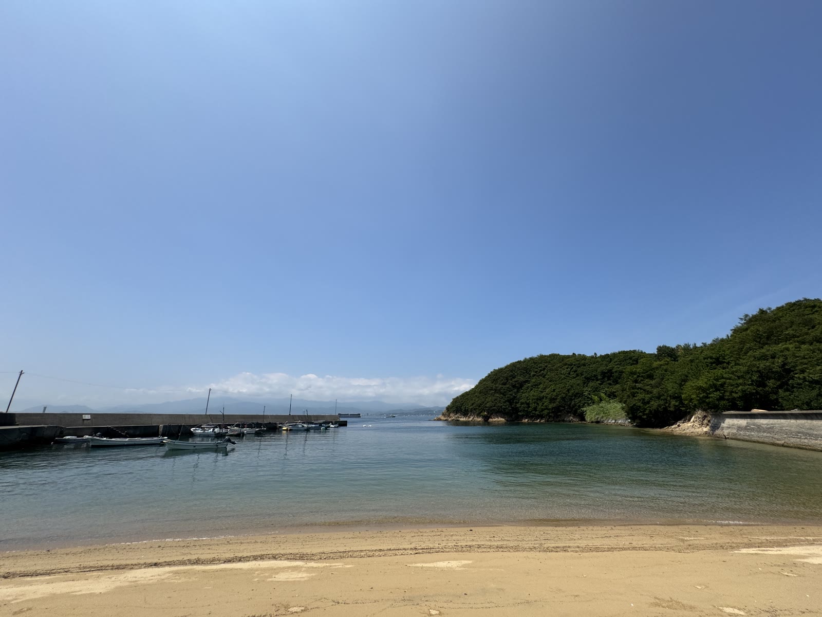 現在の名駒海岸