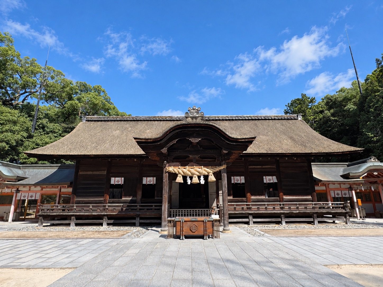 重要文化財の拝殿